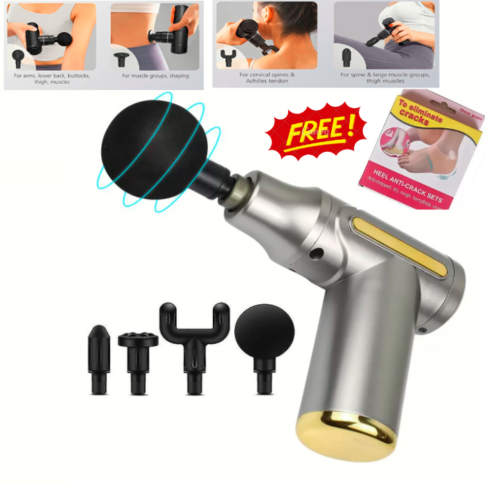 ORIGINAL DEEP TISSUE THERAPY MINI MASSAGER + Silicone heel protector (FREE)